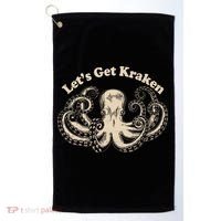 Let's Get Kraken  Golf Towel thumb 0