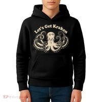 Let's Get Kraken  Kids Hoodie thumb 4