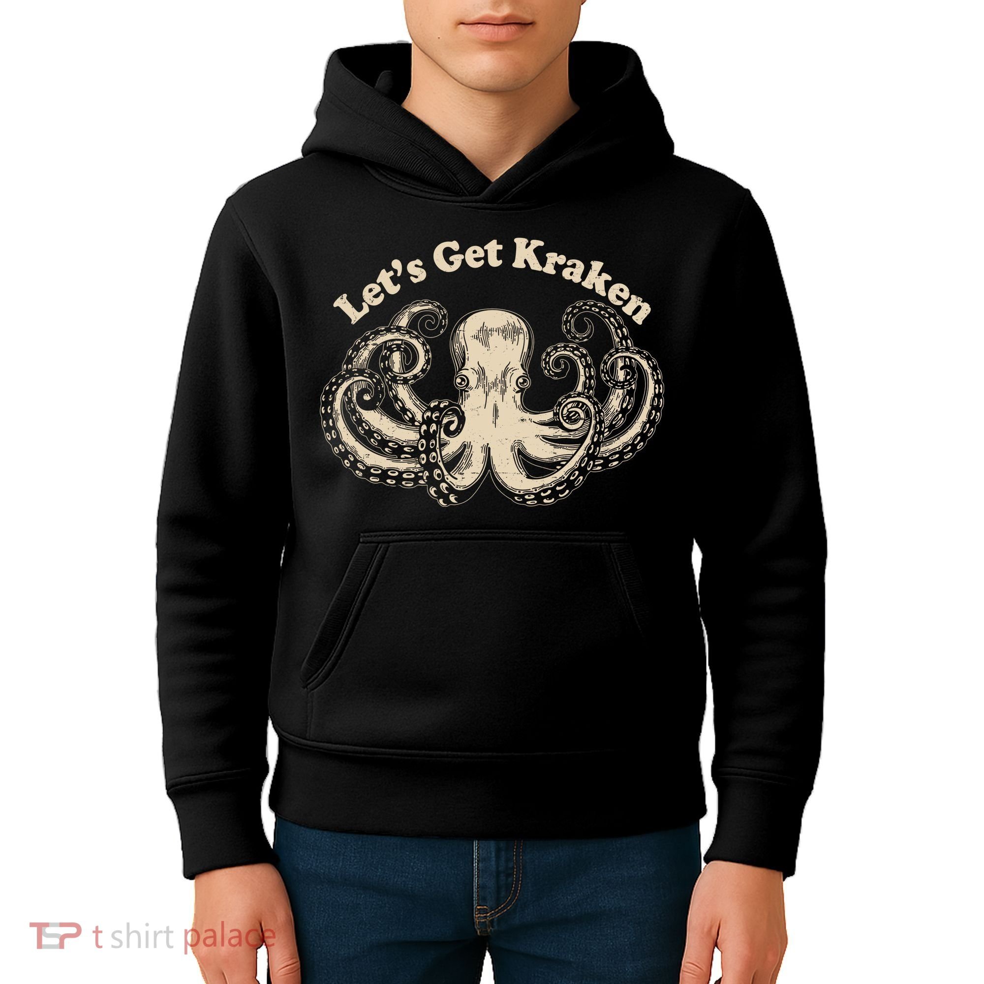 Let's Get Kraken  Kids Hoodie