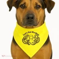 Let's Get Kraken  USA-Made Doggie Bandana thumb 1