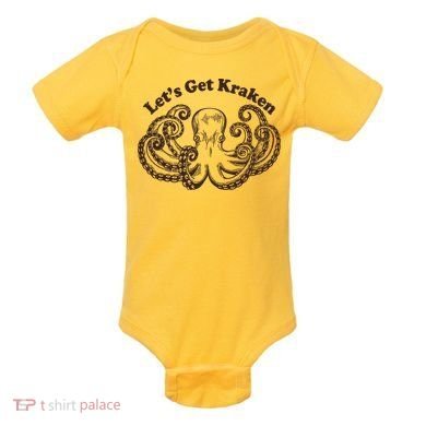 Let's Get Kraken  Baby Bodysuit