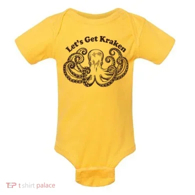 Let's Get Kraken  Baby Bodysuit