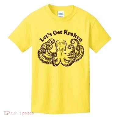Let's Get Kraken  Kids T-Shirt