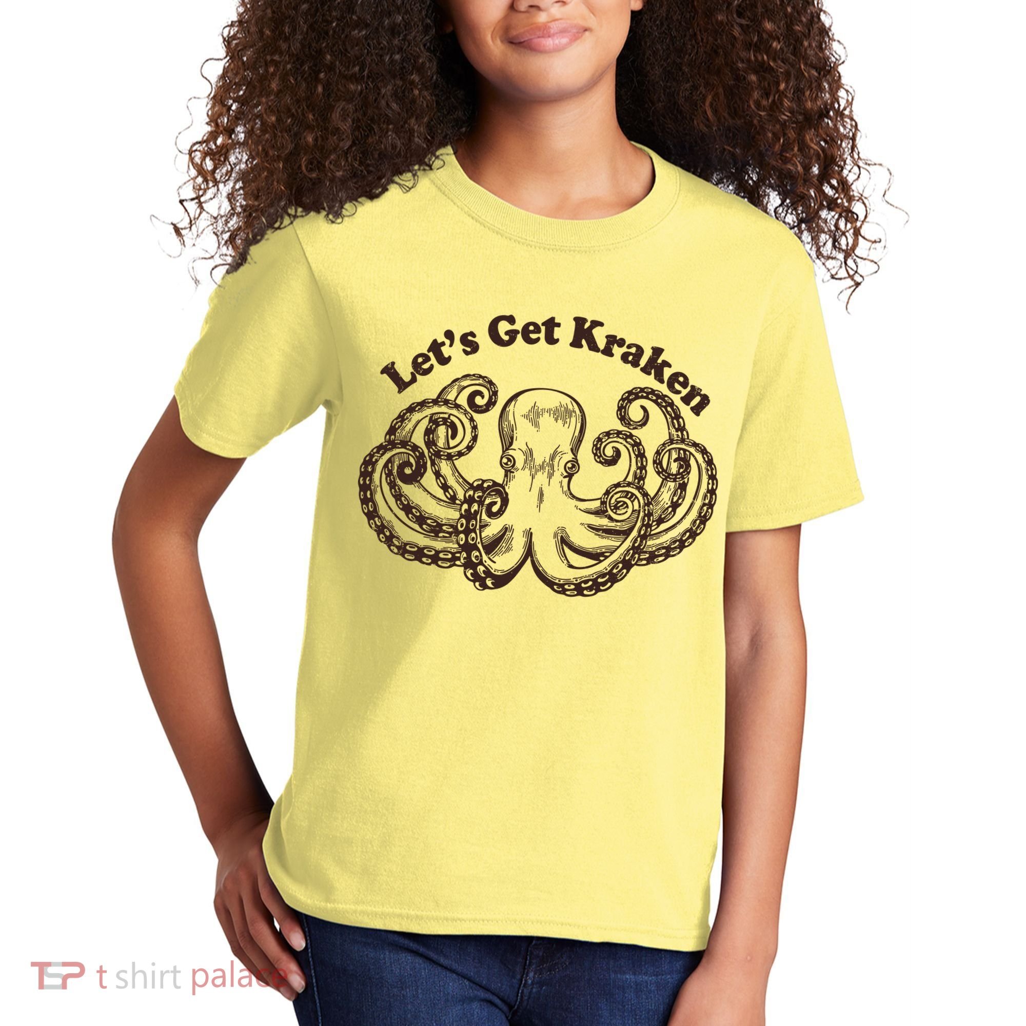 Let's Get Kraken  Kids T-Shirt