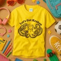 Let's Get Kraken  Kids T-Shirt thumb 3
