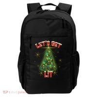 Let's Get Lit Christmas Tree Backpack thumb 0