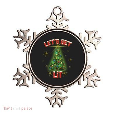 Let's Get Lit Christmas Tree Ornament