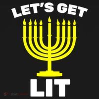 Let's Get Lit Hanukkah Pajama Set thumb 2