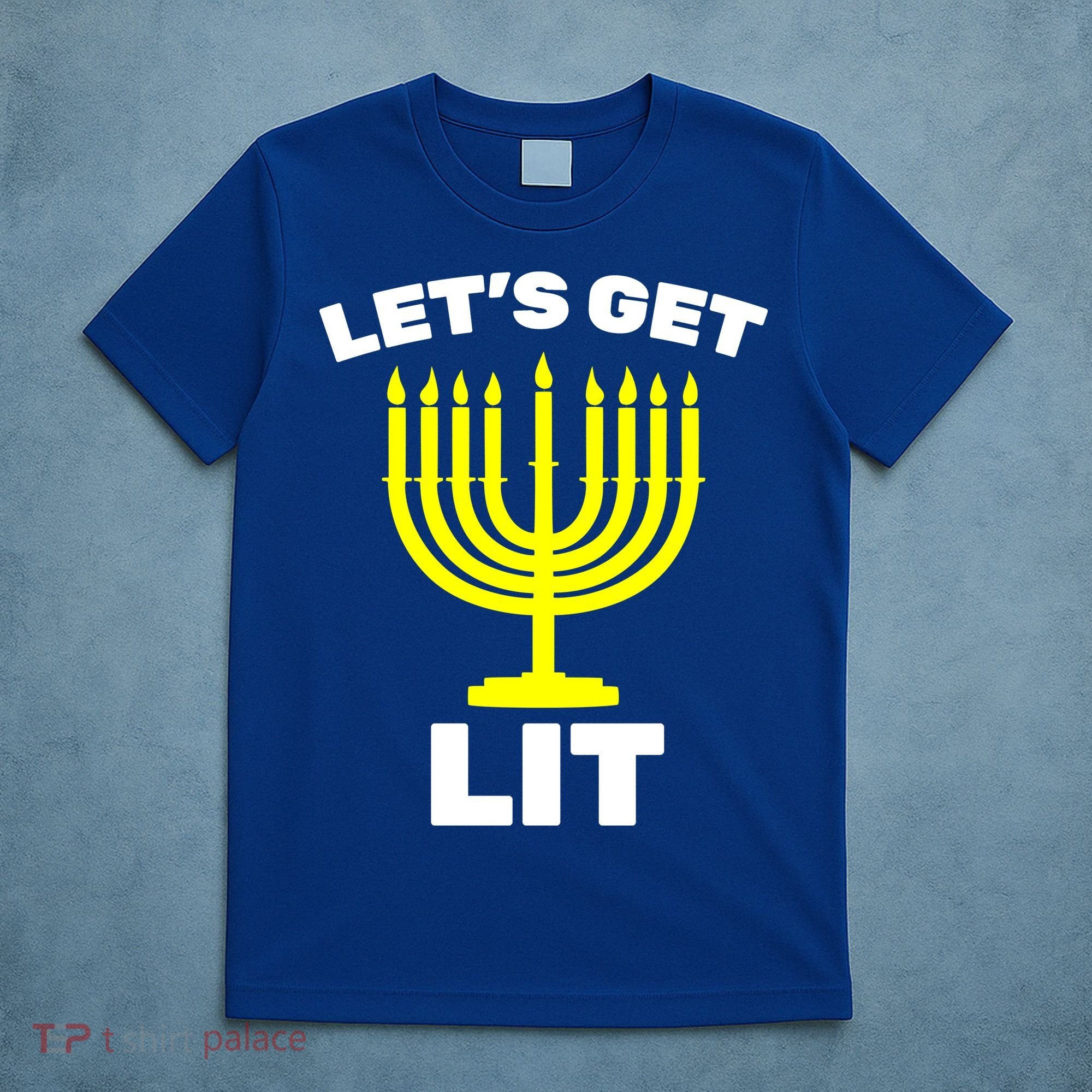 Let's Get Lit Hanukkah T-Shirt