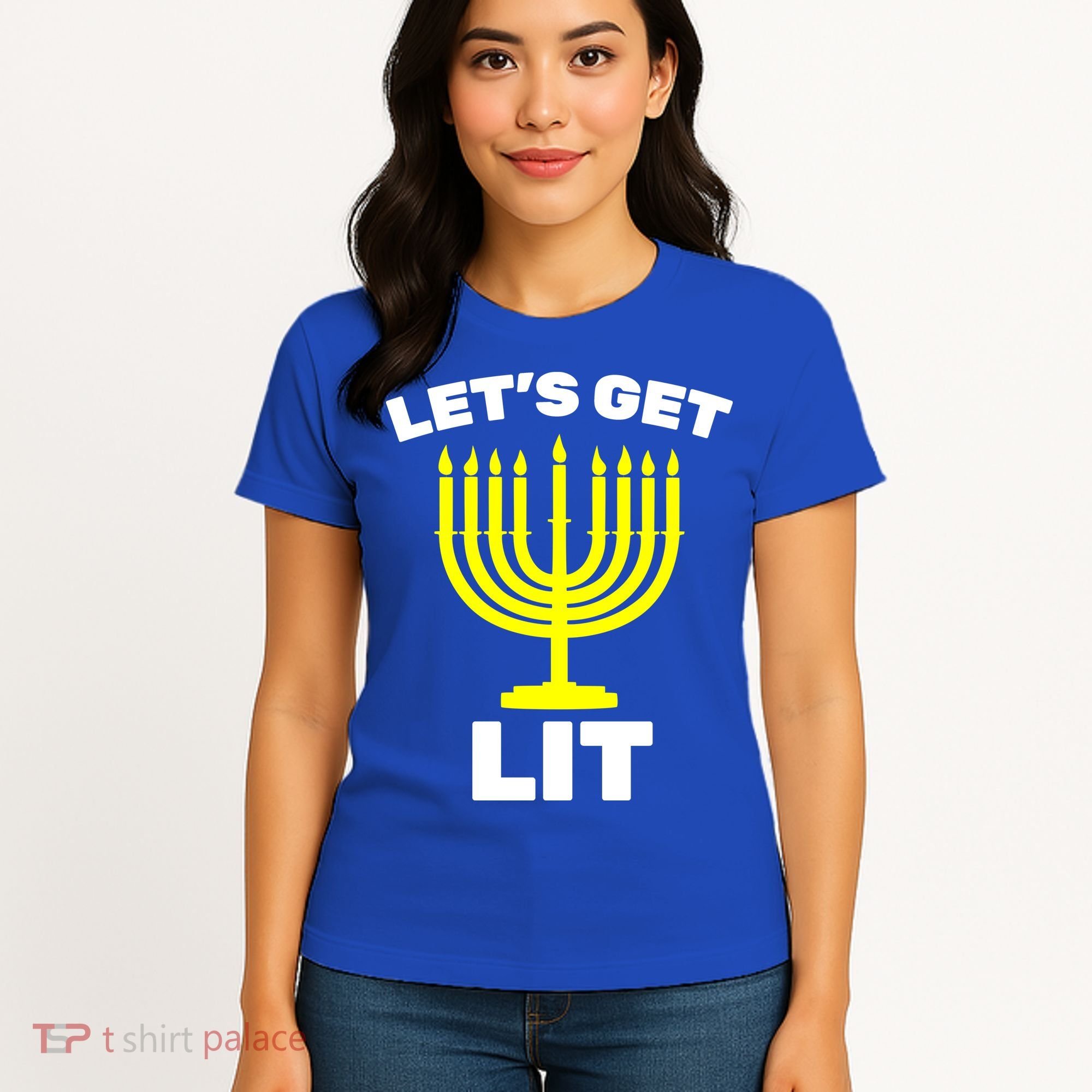 Let's Get Lit Hanukkah Women's T-Shirt