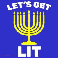 Let's Get Lit Hanukkah Women's T-Shirt thumb 6