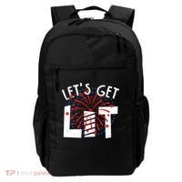 Let's Get Lit Memorial Day 4th of July Fireworks Backpack thumb 0