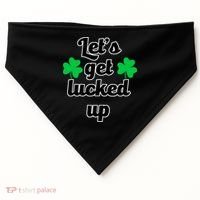 Let's Get Lucked Up USA-Made Doggie Bandana thumb 0