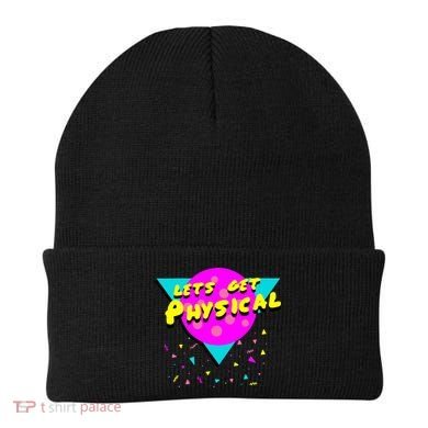 Lets Get Physical Retro 80s  Beanie