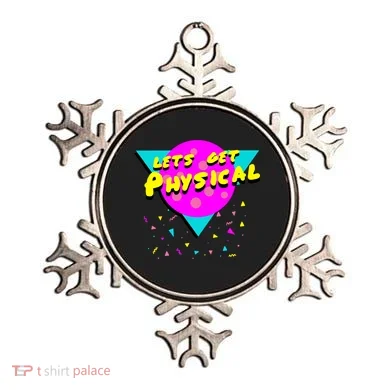 Lets Get Physical Retro 80s  Ornament