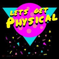 Lets Get Physical Retro 80s  Ornament thumb 1