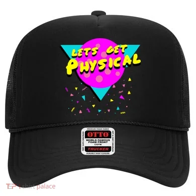 Lets Get Physical Retro 80s  Hat