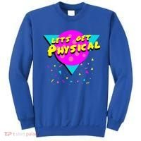 Lets Get Physical Retro 80s  Sweatshirt thumb 0