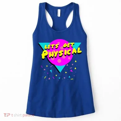 Lets Get Physical Retro 80s Women's Tank Top