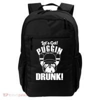 Let's Get Puggin Drunk Backpack thumb 0