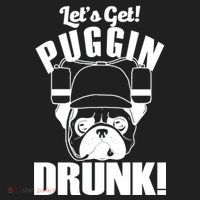 Let's Get Puggin Drunk Hat thumb 2