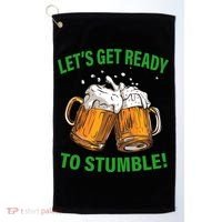 Let's Get Ready To Stumble Golf Towel thumb 0