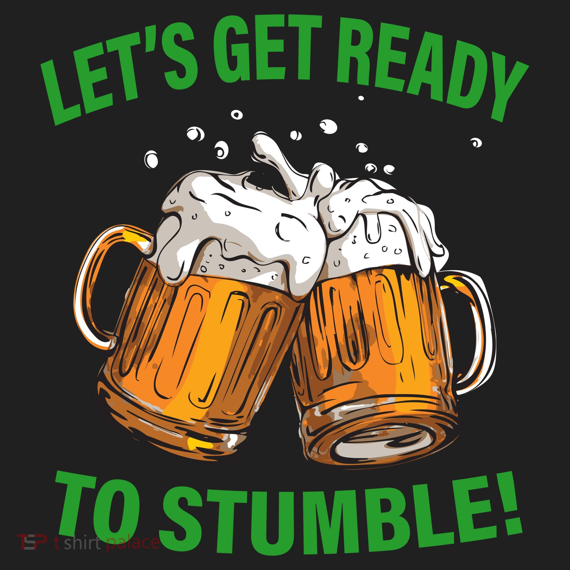 Lets get ready to stumble Golf Towel