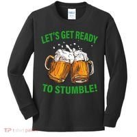 Let's Get Ready To Stumble Kids Long Sleeve Shirt thumb 0