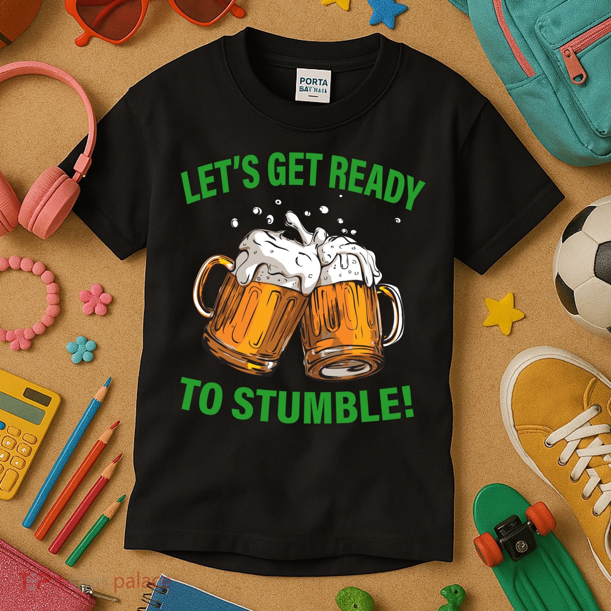 Let's Get Ready To Stumble Kids T-Shirt