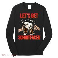 Let's Get Schnitfaced Long Sleeve Shirt thumb 0
