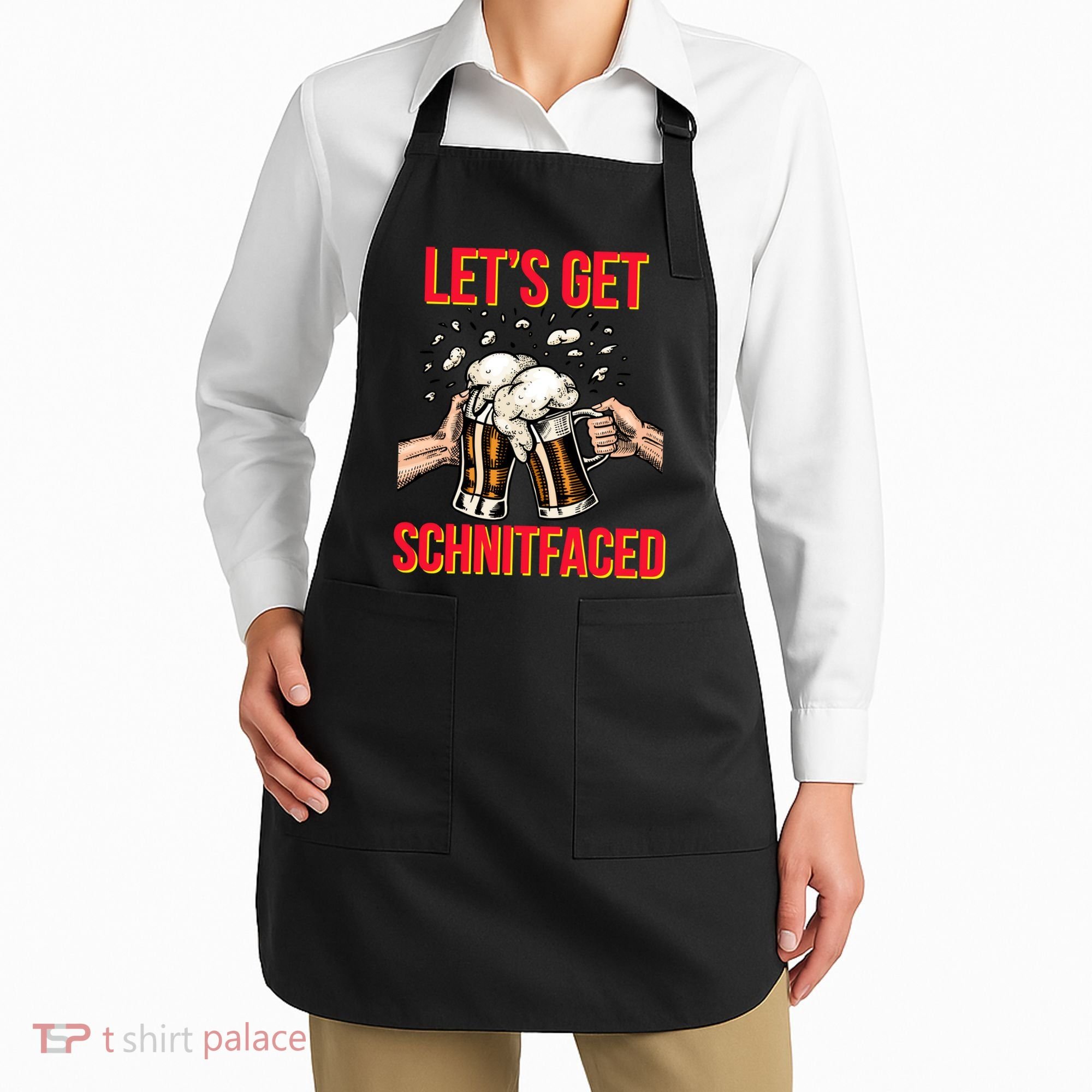 Let's Get Schnitfaced Apron