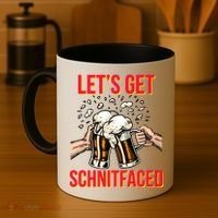 Let's Get Schnitfaced Coffee Mug thumb 4