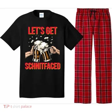 Let's Get Schnitfaced Pajama Set