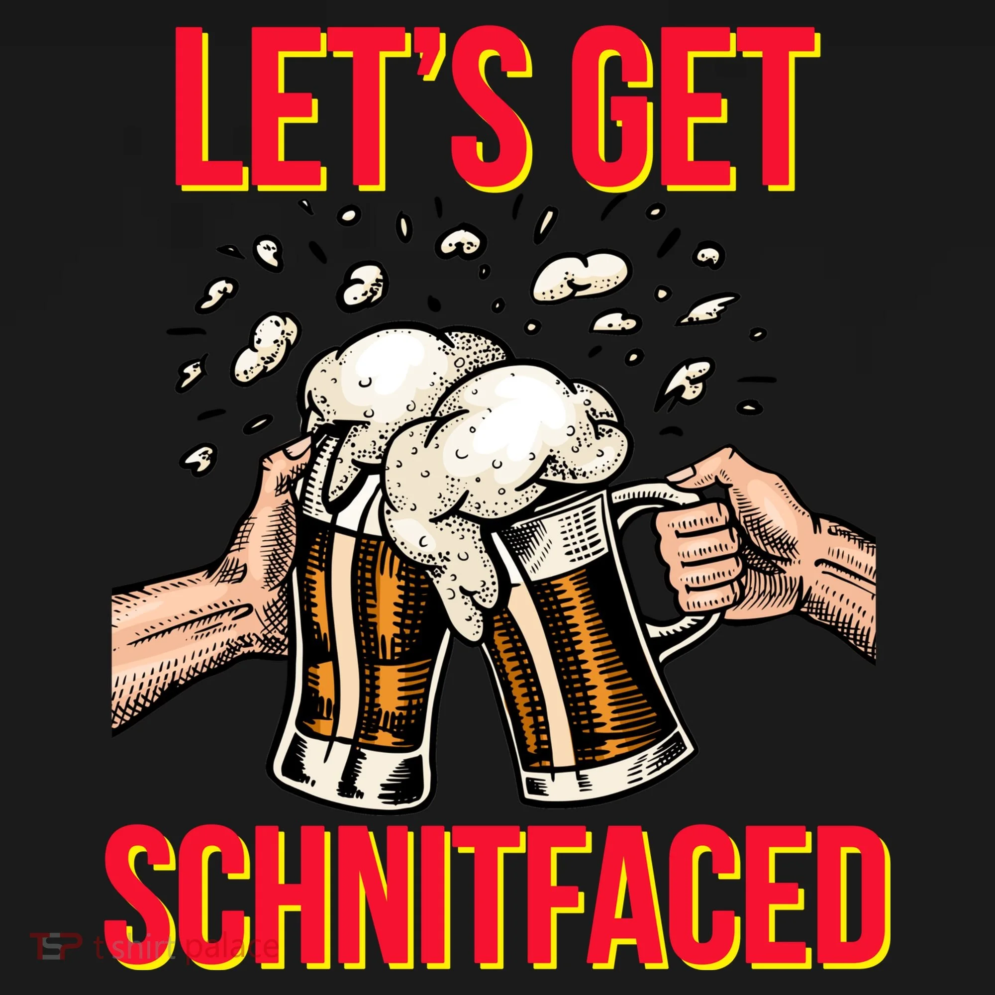 Let's Get Schnitfaced Baby Bodysuit