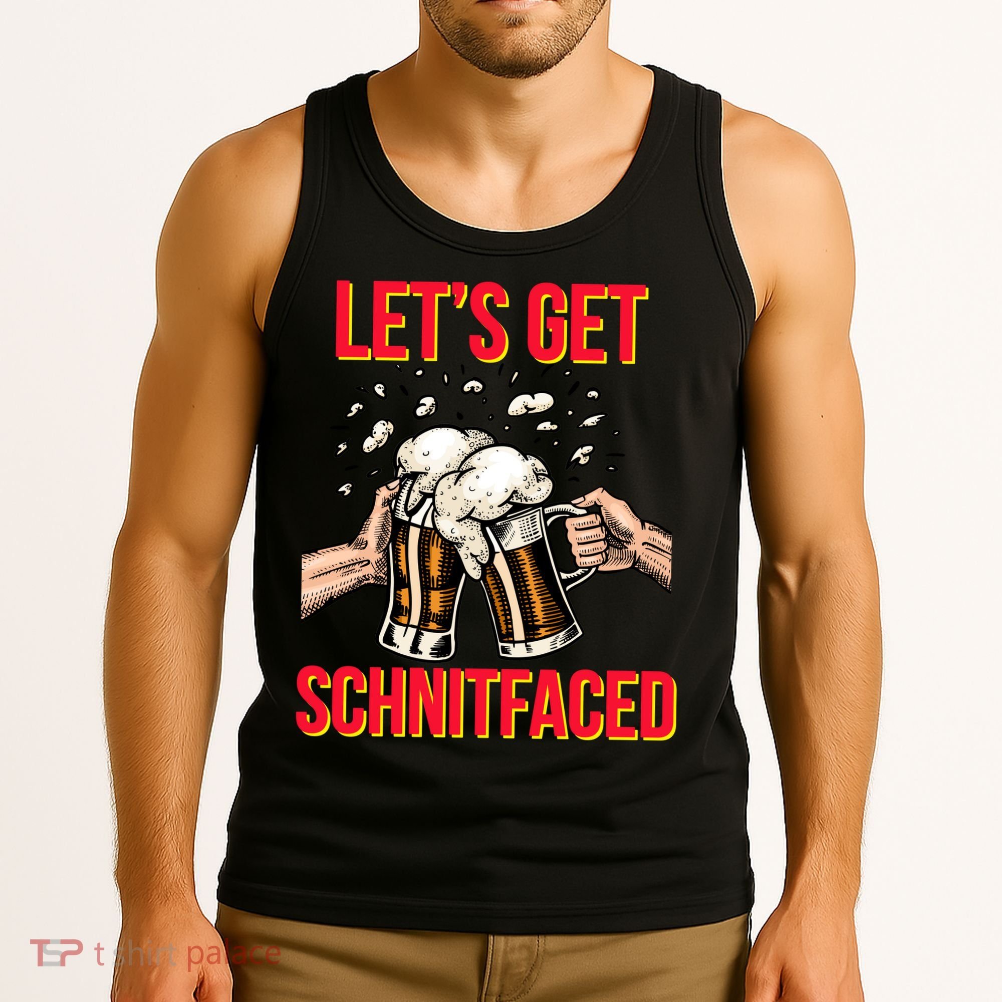 Let's Get Schnitfaced Tank Top