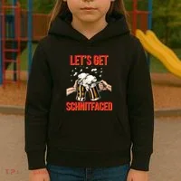 Let's Get Schnitfaced Kids Hoodie thumb 3