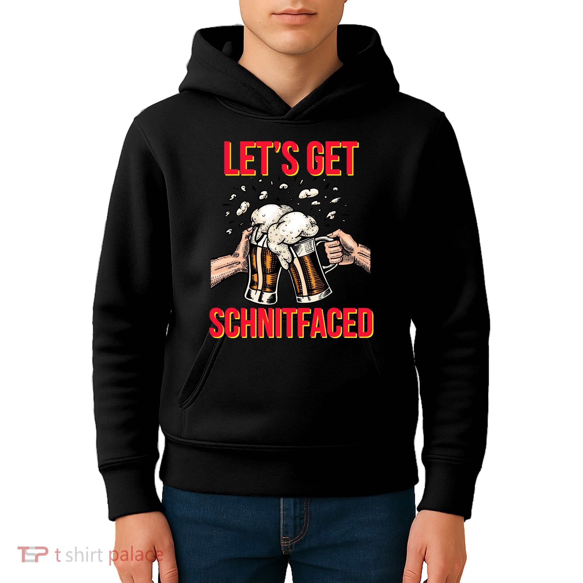 Let's Get Schnitfaced Kids Hoodie