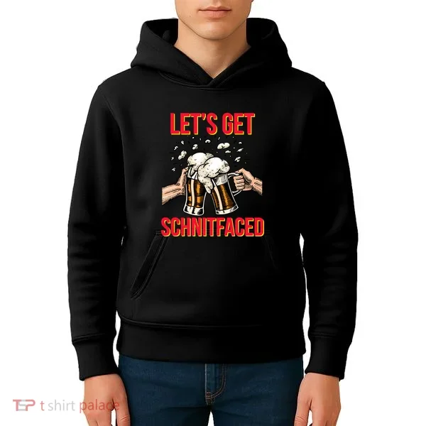 Let's Get Schnitfaced Kids Hoodie