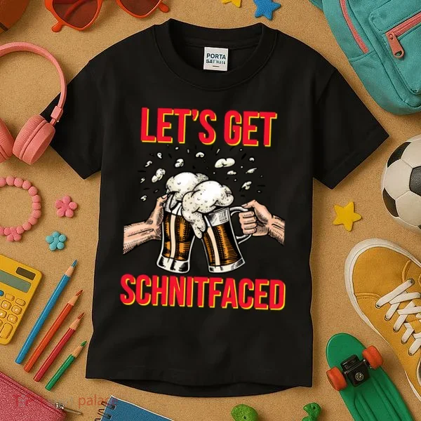 Let's Get Schnitfaced Kids T-Shirt