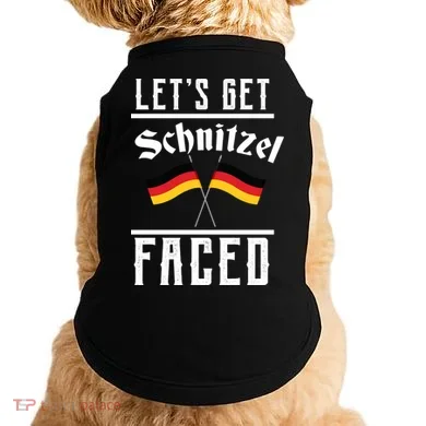 Let's Get Schnitzel Faced Doggie Tank