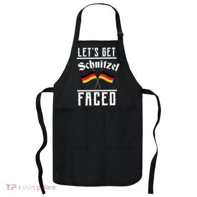 Let's Get Schnitzel Faced Apron
