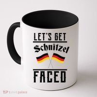 Let's Get Schnitzel Faced Coffee Mug thumb 0