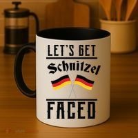 Let's Get Schnitzel Faced Coffee Mug thumb 4
