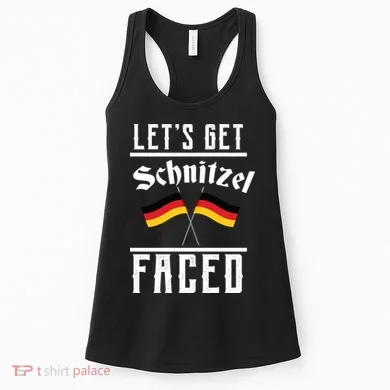 Let's Get Schnitzel Faced Women's Tank Top