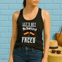Let's Get Schnitzel Faced Women's Tank Top thumb 2