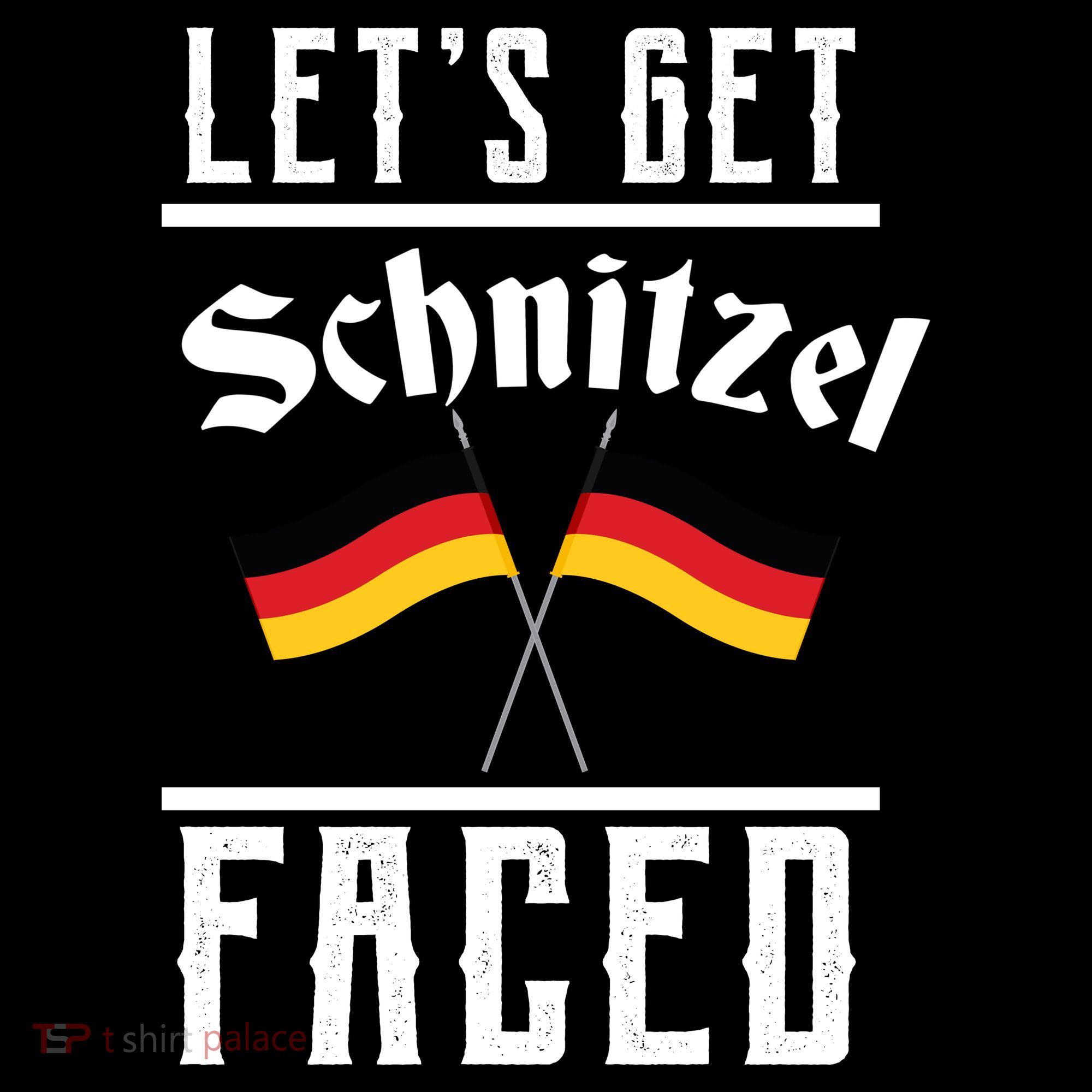 Let's Get Schnitzel Faced Women's Tank Top