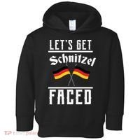 Let's Get Schnitzel Faced Toddler Hoodie thumb 0