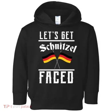 Let's Get Schnitzel Faced Toddler Hoodie