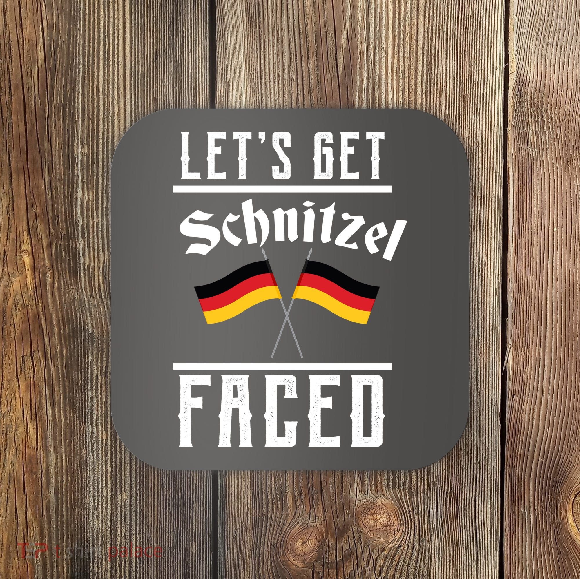 Let's Get Schnitzel Faced Coaster