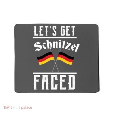 Let's Get Schnitzel Faced Mousepad
